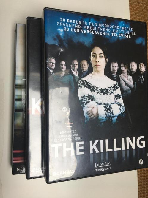 The Killing (serie - 3 seizoenen), CD & DVD, DVD | TV & Séries télévisées, Utilisé, Thriller, Coffret, À partir de 16 ans, Enlèvement