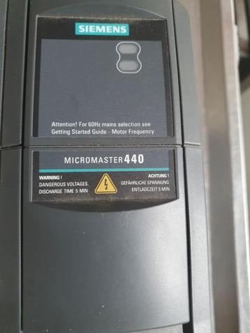 frequentie regelaar Siemens Micro Master 440 