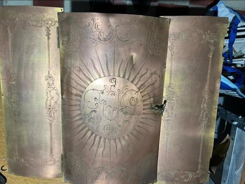 Portes gravées anciennes en cuivre (?) lot de 3, Antiquités & Art, Antiquités | Bronze & Cuivre, Cuivre