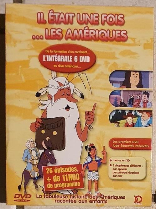 Coffret 6 DVDs éducatifs "Il état une fois ...Les Amériques", CD & DVD, DVD | Enfants & Jeunesse, Coffret, Enlèvement ou Envoi
