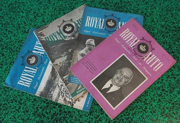 4 revues du Royal Automobile Club de Belgique - 1957 & 1958