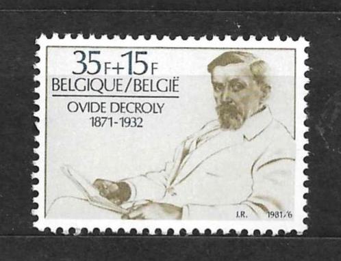 België 1981 OCB 2009 - Postfris - Côte 3,00 € - Lot Nr. 662, Timbres & Monnaies, Timbres | Europe | Belgique, Non oblitéré, Timbre-poste