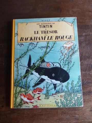 Hergé, Tintin: Le Trésor de Rackham Le Rouge album 12 B 29