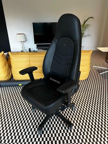 Chaise Gaming Noblechairs Icon Cuir Véritable