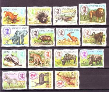 Postzegels themareeksen wilde dieren : Postfris