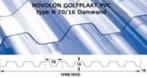 WINTER DEAL bij heldere golfplaten PVC N 70/16 damwand
