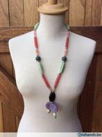 Lot deco halsketting rood, Ophalen, Nieuw, Overige materialen