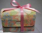 Boîte à dragées Fiorita coffre - 50 pièces pour 6€, Enlèvement ou Envoi, Cadeau d'accouchement, Neuf
