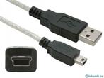 Mini USB 2.0 5-pin kabel 5 meter, Nieuw, Ophalen of Verzenden