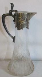 art nouveau jugendstill karaf decanter WMF   21, Antiek en Kunst, Antiek | Glaswerk en Kristal, Verzenden