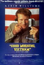 Affiche "Good Morning, Vietnam", Ophalen of Verzenden, A1 t/m A3, Film en Tv, Rechthoekig Staand