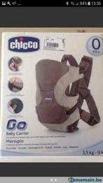 Porte bébé Chicco 3,5 à 9 kg, Kinderen en Baby's, Babydragers en Draagdoeken, Draagzak, Buik, Zo goed als nieuw, Chicco