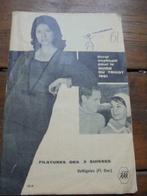 Patrons de tricot français des 3 SUISSES 1961, Collections, Utilisé, Enlèvement ou Envoi