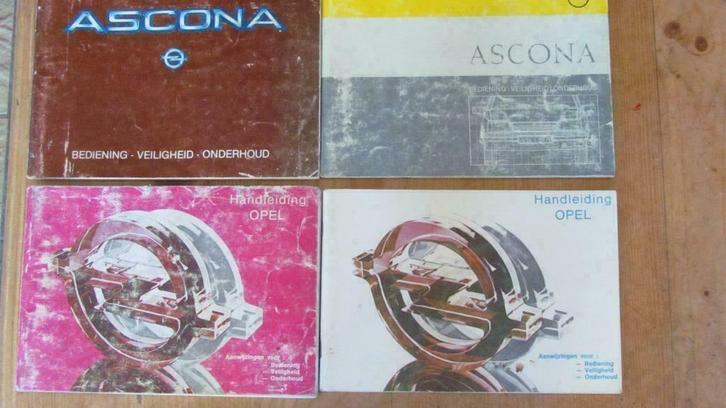 Handleidingen Opel Kadett Ascona Manta Rekord owner manuals, Auto diversen, Handleidingen en Instructieboekjes, Ophalen of Verzenden