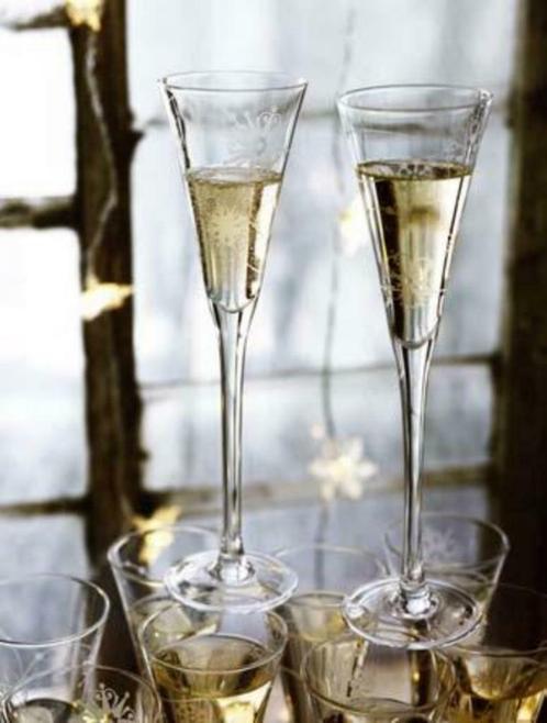 champagne glazen, Verzamelen, Glas en Drinkglazen, Nieuw, Overige typen, Ophalen
