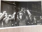 4 foto's Bezoek Gent Koningin Astrid Koning Leopold / 1928, Verzamelen, Ophalen of Verzenden, Zo goed als nieuw, Kaart, Foto of Prent