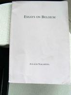 Boekje “Essays on Belgium”., Ophalen of Verzenden, 20e eeuw of later, Gelezen