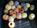 Pelotes de fil à tricoter et à crocheter : divers lots, Breien of Haken, Wol of Garen, Zo goed als nieuw, Ophalen