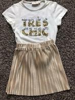 Setje t’shirt en rok Bel&Bo maat 110-116, Kinderen en Baby's, Bel&Bo, Gebruikt, Meisje, Ophalen of Verzenden