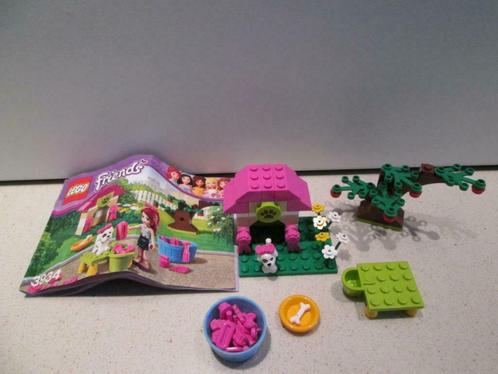 Lego Friends nr 3934 ; puppy huis van Mia met bouwboekje, Kinderen en Baby's, Speelgoed | Duplo en Lego, Zo goed als nieuw, Lego