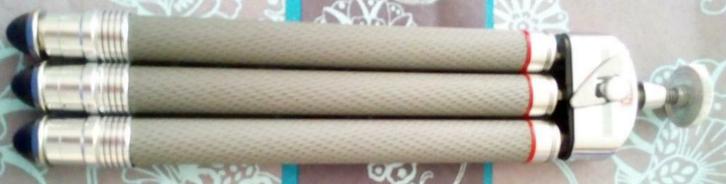 Trépied / tripode Bilora Biloret 1017 Allemagne, 25 à 114 cm, Audio, Tv en Foto, Fotografie | Statieven en Balhoofden, Zo goed als nieuw