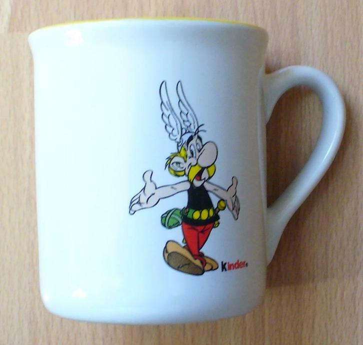 LOTJE KINDER ASTERIX DRINKBEKER en FIGUURTJES, Verzamelen, Poppetjes en Figuurtjes, Zo goed als nieuw, Ophalen of Verzenden