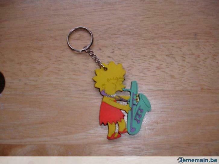 Porte-clefs Lisa Simpsons en mousse, Verzamelen, Sleutelhangers, Nieuw