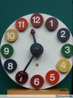 vintage houten kinderuurwerk S.I.O., Verzamelen, Ophalen of Verzenden, Gebruikt