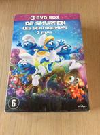 De Smurfen - 3 films in 1 box, Alle leeftijden, Ophalen of Verzenden, Tekenfilm, Boxset