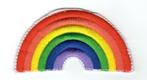 Patch regenboog Gay Pride - 90 x 45 mm, Vêtements | Femmes, Enlèvement ou Envoi, Neuf