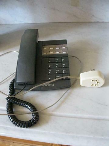 téléphone noir  Alcatel, Télécoms, Enlèvement ou Envoi, Utilisé