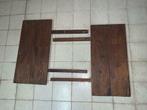 Allonges pour table ancienne en bois 2 éléments de 35 x 71,, Antiquités & Art, Enlèvement