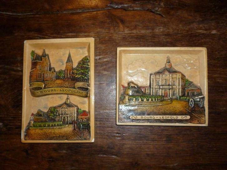 Souvenir Bourg-Leopold Kamer 10, aandenken 1968 plaaster, Antiek en Kunst, Curiosa en Brocante, Ophalen of Verzenden