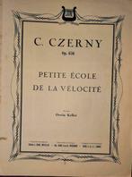 PETITE ECOLE DE LA VELOCITE  de CZERNY OPUS 636, Muziek en Instrumenten, Gebruikt, Ophalen of Verzenden