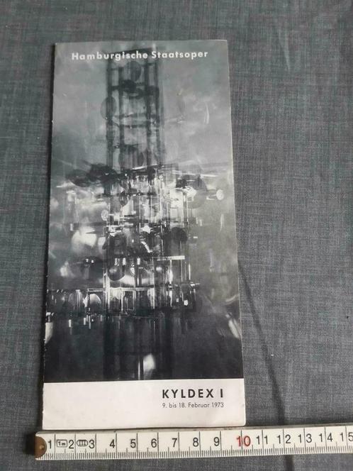 Kyldex I 1973 - opera, Livres, Catalogues & Dépliants, Utilisé, Dépliant, Enlèvement ou Envoi