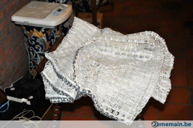 rideau de style dentelle, Maison & Meubles, Enlèvement ou Envoi, Utilisé