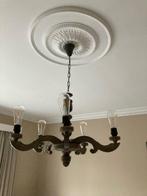 Lustre vintage ´50 remis au goût du jour, Gebruikt, Hout