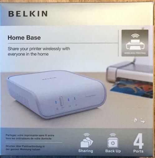 Belkin Home Base, Informatique & Logiciels, Points d'accès, Neuf, Enlèvement ou Envoi