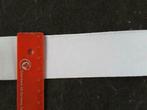 40 mm wit geweven elastisch lint 65% polyester, Ophalen of Verzenden, Nieuw