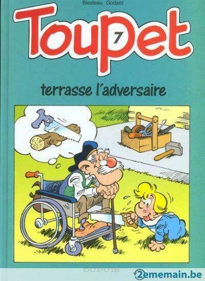 toupet 7 terrasse l adversaire, Boeken, Kinderboeken | Jeugd | 10 tot 12 jaar, Gelezen, Ophalen of Verzenden