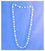 §  collier sautoir (n2) couleur bleu et nacre, Bijoux, Sacs & Beauté, Bleu, Autres matériaux, Utilisé, Enlèvement ou Envoi