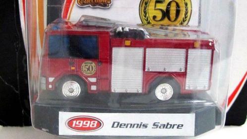 1998 Dennis Sabre Fire Truck Matchbox 50th Anniversary 2001, Hobby en Vrije tijd, Modelbouw | Auto's en Voertuigen, Nieuw, Truck
