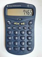 Calculatrice TEXAS INSTRUMENTS 2000, comme neuf, Divers, Fournitures scolaires, Comme neuf, Enlèvement ou Envoi