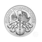 Zilver munten Maple Leaf en Wiener Philharmonic, Postzegels en Munten, Ophalen of Verzenden, Zilver