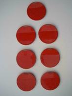 Set van 7 magneten oranje, Ophalen of Verzenden, Zo goed als nieuw