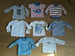 7 T-shirts/manches longues et 1 pull taille 62