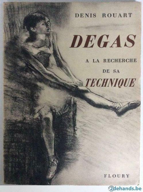 Degas, à la recherche de sa technique - Denis Rouart, Livres, Art & Culture | Arts plastiques, Utilisé, Enlèvement ou Envoi