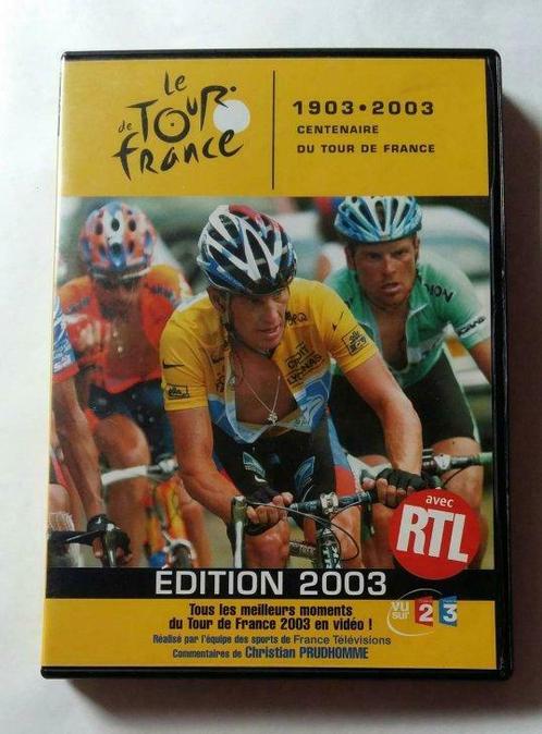 Tour de France 2003 comme neuf, CD & DVD, DVD | Sport & Fitness, Comme neuf, Tous les âges, Enlèvement ou Envoi