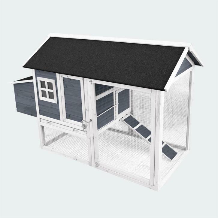 Poulailler Rivesaltes poulailler poule abri poule caille XXL, Dieren en Toebehoren, Pluimvee | Toebehoren, Nieuw, Kippenhok of Kippenren