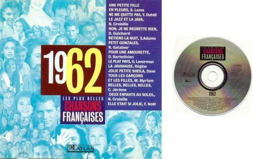 Les Plus Belles Chansons Françaises - 1962, Cd's en Dvd's, Cd's | Wereldmuziek, Ophalen of Verzenden